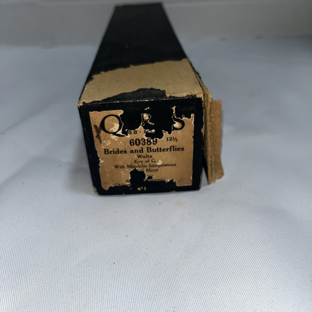 QRS Piano Player‎ Roll Brides And Butterflies Waltz 60389